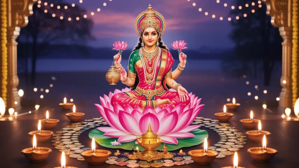 Top 60 Lord Lakshmi Image Prompts for Diwali | Divine AI Art Ideas
