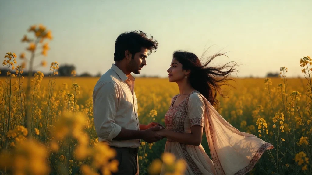 Best Grok Image Prompts for Couple Enjoying in Mustard Fields to Create Viral Ultra-Realistic Cinematic Portraits