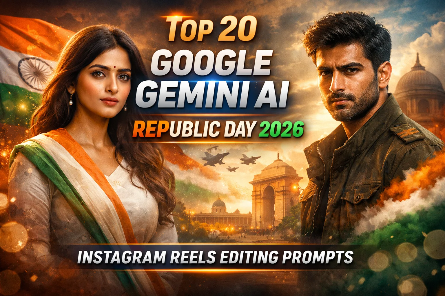 Google Gemini AI Republic Day Instagram Reels Editing Prompts