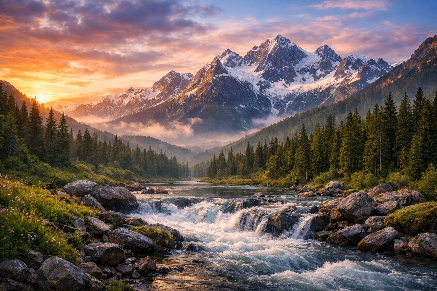 Top 100 Nature Image Generating Prompts for AI | Copy Paste