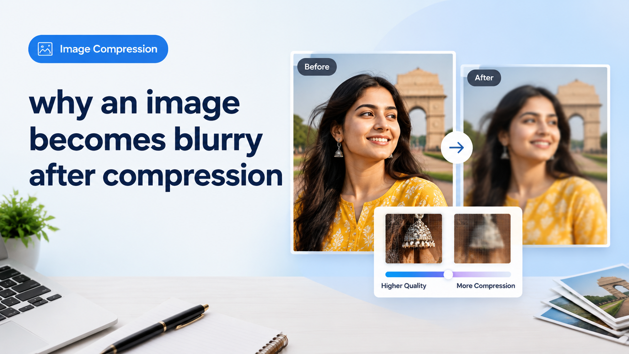 why an image becomes blurry after compression featured poster