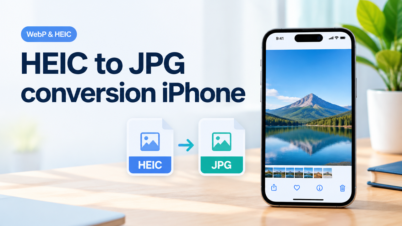 HEIC to JPG conversion iPhone featured poster