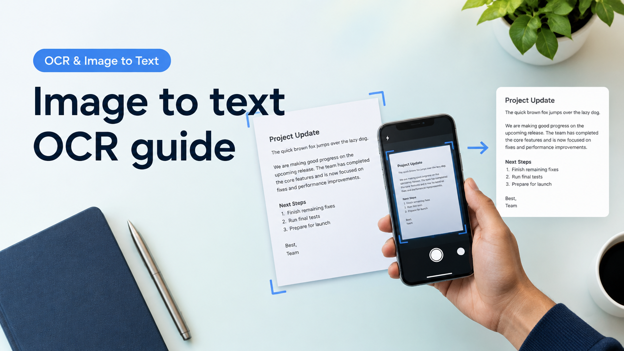 Image to text OCR guide featured poster