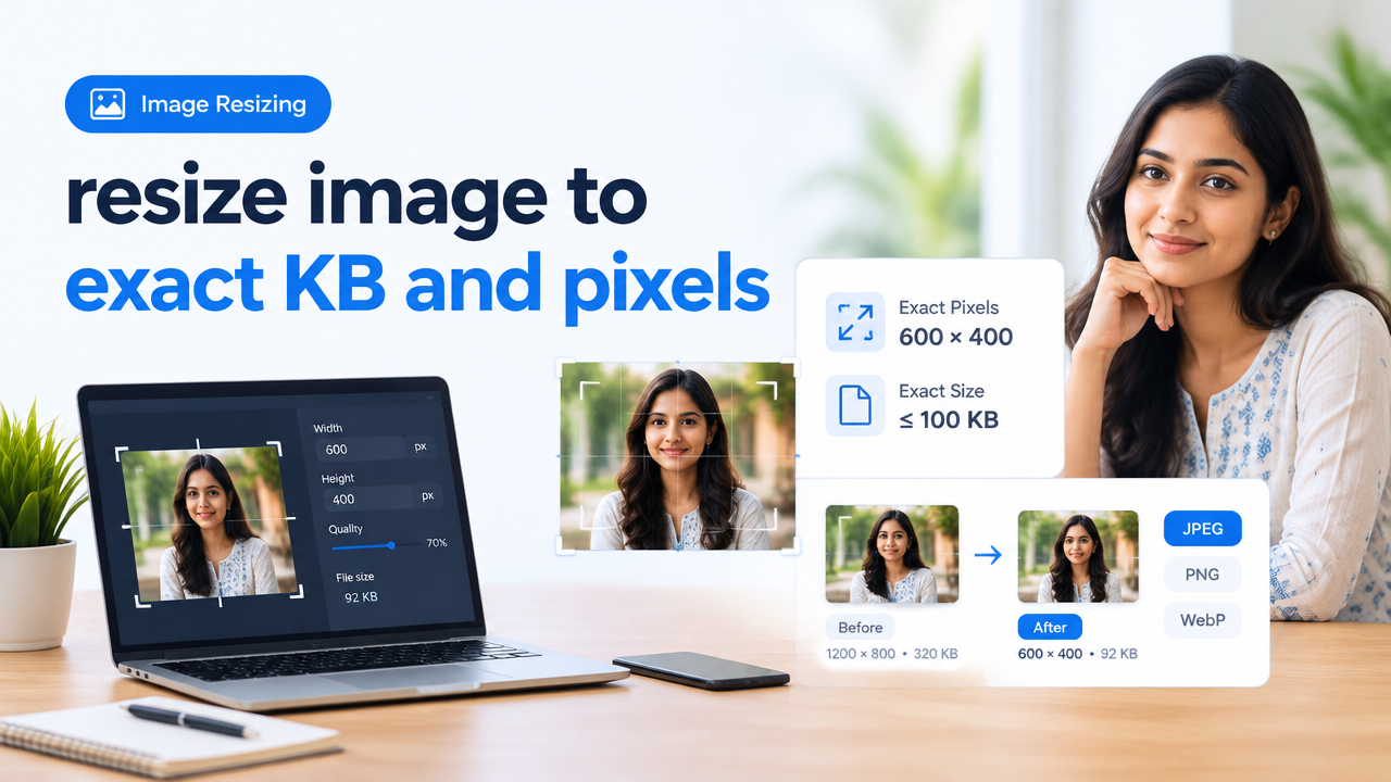 resize image to exact KB and pixels featured poster
